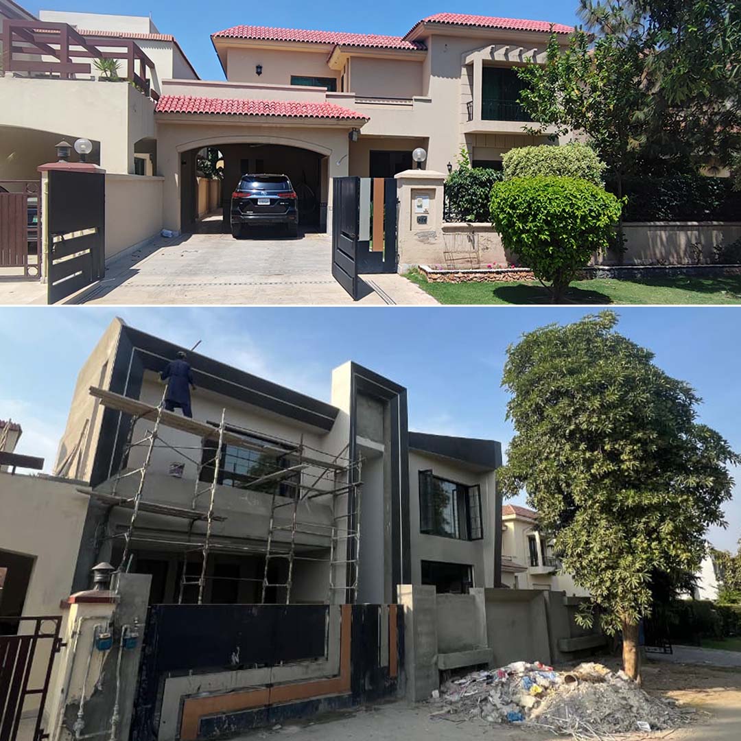 Front Elevation Upgrades Exterior Renovation