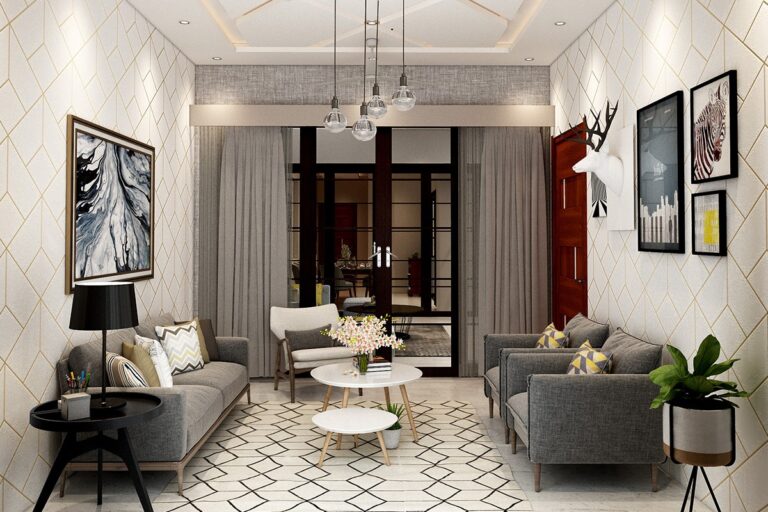 Drawing Room Design - HA Design Studio