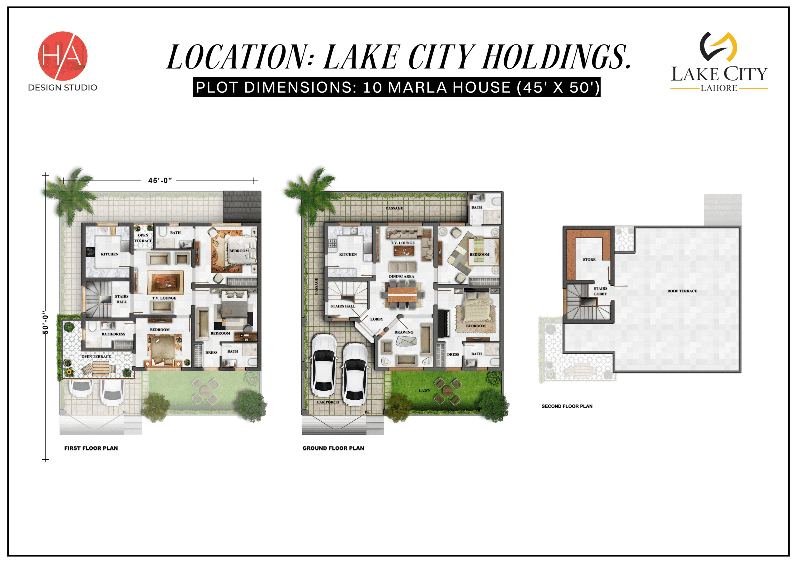 10 Marla House in lake city